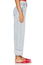 view 3 of 6 Taylor Cropped Wide Pant in Airway Cloud