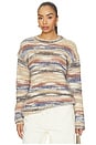 view 1 of 4 Castile Pullover in Dove Multi