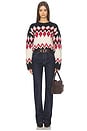 view 5 of 4 Jessalyn Pullover Sweater in Dove Multi