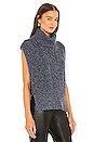 view 2 of 4 Collina Vest in Navy