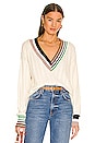 view 1 of 5 Rory V-Neck Pullover in Ivory