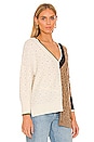 view 2 of 5 Gava Sweater in Ivory & Camel