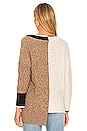 view 4 of 5 Gava Sweater in Ivory & Camel