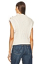 view 3 of 4 GILET HOLTON KNIT in Off-white