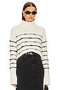 view 1 of 4 Viori Sweater in White & Black