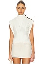 view 1 of 5 Holton Knit Vest in Ivory