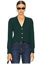 view 1 of 4 Solene Cashmere Cardigan in Pine