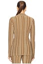 view 3 of 4 Landon Cardigan in Gold & Bronze