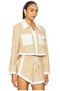 view 2 of 4 Zariah Cardigan in Stone Khaki