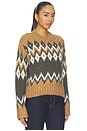 view 2 of 4 Jessalyn Pullover in Heritage Khaki Multi