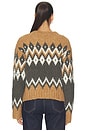 view 4 of 4 Jessalyn Pullover in Heritage Khaki Multi