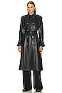 view 2 of 4 Conneley Dickey Trench Coat in Black