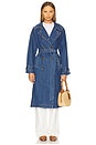 view 2 of 4 Zuma Trench Coat in Bright Blue