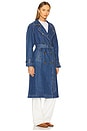 view 3 of 4 Zuma Trench Coat in Bright Blue