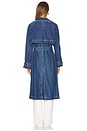 view 4 of 4 Zuma Trench Coat in Bright Blue