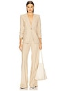 view 4 of 4 Battista Dickey Jacket in Stone