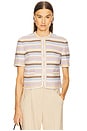 view 1 of 4 CHAQUETA WYATT in Stone Khaki Multi