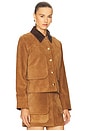 view 3 of 5 Walters Cropped Barn Jacket in Whisky