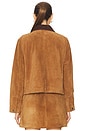 view 4 of 5 Walters Cropped Barn Jacket in Whisky