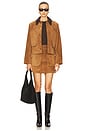 view 5 of 5 Walters Cropped Barn Jacket in Whisky