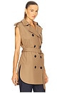 view 2 of 4 Willmott Trench Vest in Hazelnut