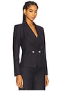 view 2 of 4 Cropped Rickie Dickey Jacket in Navy