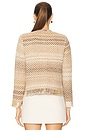 view 3 of 5 Sariyah Knit Jacket in Desert Khaki Multi