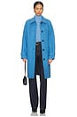 view 1 of 4 Laurent Dickey Coat in Blue Jasper