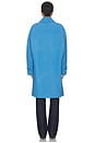 view 4 of 4 Laurent Dickey Coat in Blue Jasper