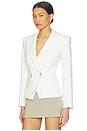 view 3 of 5 Cropped Rickie Dickey Jacket in White