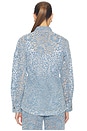 view 4 of 6 Lane Jacket W/ Burnout Floral in Lakeshore