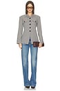 view 4 of 5 Molyneux Jacket in Navy Multi