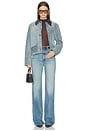 view 5 of 5 Walters Cropped Barn Jacket in Blue Steel