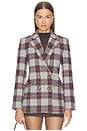 view 1 of 5 Oria Dickey Jacket in Heather Grey Multi