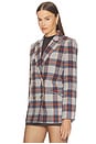 view 2 of 5 Oria Dickey Jacket in Heather Grey Multi