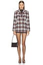 view 5 of 5 Oria Dickey Jacket in Heather Grey Multi