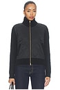 view 2 of 5 Patra Mixed Media Jacket in Black