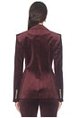 view 4 of 4 Raelynn Dickey Jacket in Burgundy