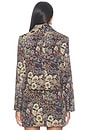 view 5 of 6 Wilde Jacket With Collar in Dark Eggplant Multi