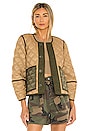 view 2 of 5 Marika Reversible Jacket in Army