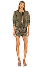 view 5 of 5 Marika Reversible Jacket in Army