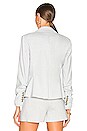 view 4 of 5 Aaliyah Dickey Jacket in Heathered Vapor