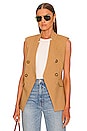 view 2 of 5 Amika Vest in Camel