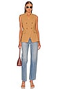 view 5 of 5 Amika Vest in Camel