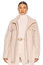 view 1 of 5 Jett Coat in Light Oatmeal