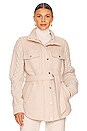 view 2 of 5 Jett Coat in Light Oatmeal