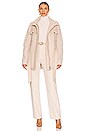 view 5 of 5 Jett Coat in Light Oatmeal