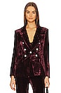 view 2 of 5 Gaya Dickey Jacket in Merlot