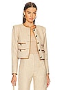 view 1 of 5 Charisse Jacket in Camel & Cream