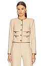 view 2 of 5 Charisse Jacket in Camel & Cream